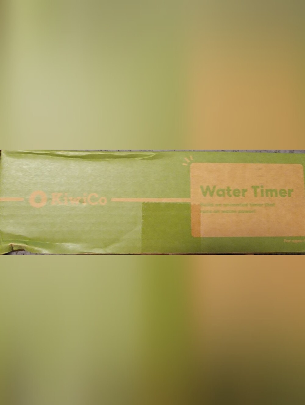 Toys KiwiCo Water Timer For Ages 6 +